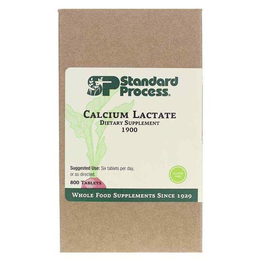 Calcium Lactate, Standard Process